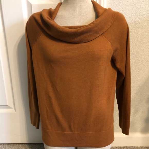 Anthropologie 525 America Tops - Anthropologie 525 America Cowl Neck Sweater, Large